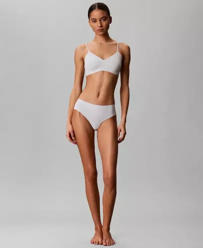 Women's Invisibles Microfiber Stretch Hipster Underwear-D3429 - Sky Gray - 6