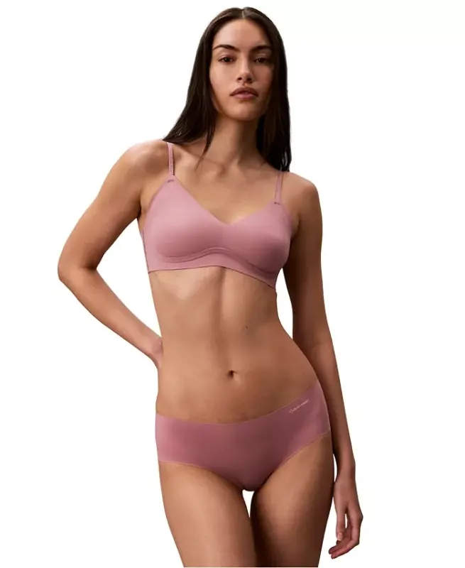 Women's Invisibles Microfiber Stretch Hipster Underwear-D3429 - Soft Mauve - 4
