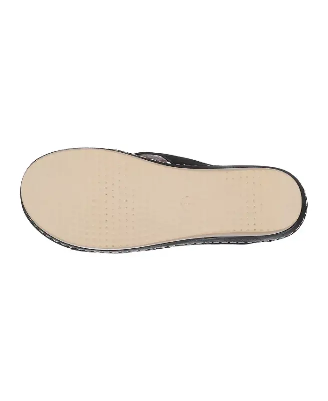 Women's Isabella Wedge Sandals-Black - 5