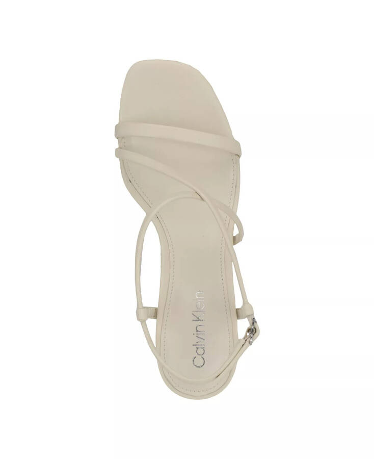 Women's Ishaya Strappy Low Heel Dress Sandals Ivory - 4