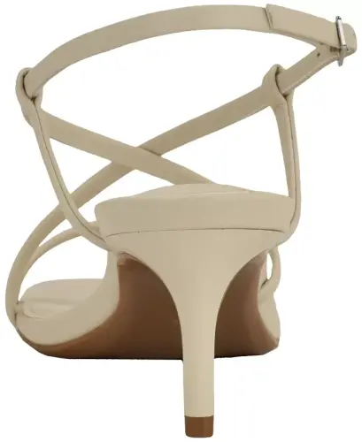 Women's Ishaya Strappy Low Stiletto Sandals - Light Natural - 3