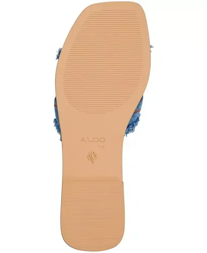 Women's Itsandal Slip-On Flat Sandals - Blue Denim Combo - 5