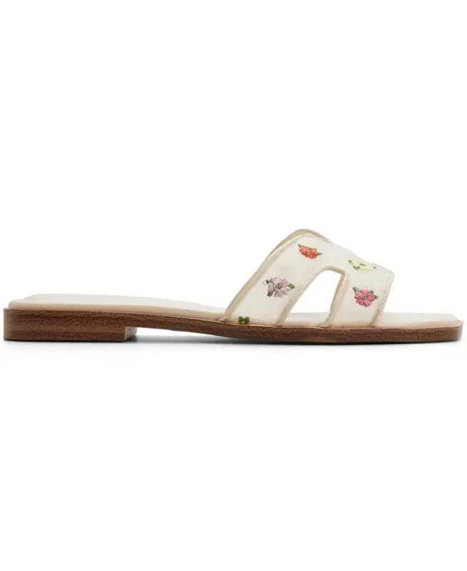 Women's Itsandal Slip-On Flat Sandals - Pink Mesh - 2