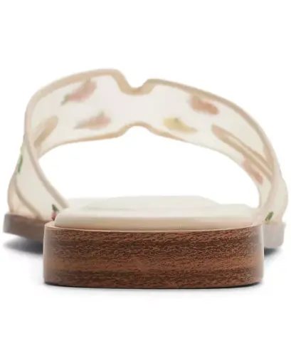 Women's Itsandal Slip-On Flat Sandals - Pink Mesh - 3