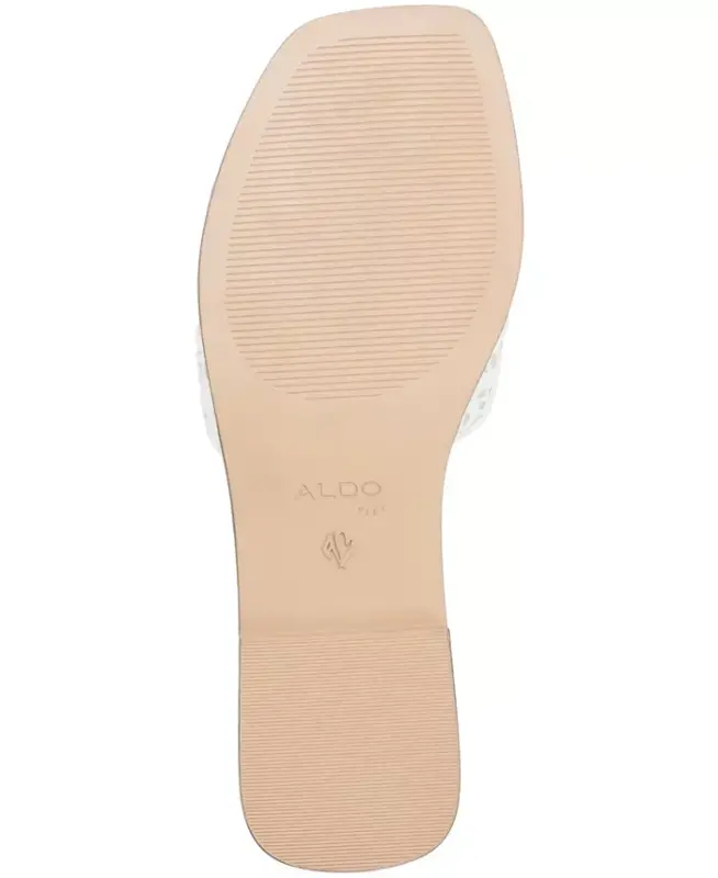 Women's Itsandal Slip-On Flat Sandals - White/Bone Lace - 5