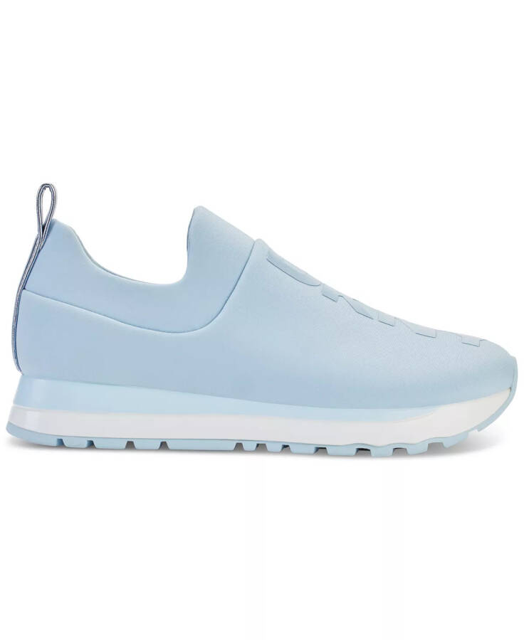 Women's Jadyn Logo Slip-On Sneakers, Created for Modazone Celeste Blue - 2