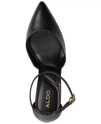 Women's Jan Pointed-Toe Ankle-Strap Block-Heel Pumps - 7