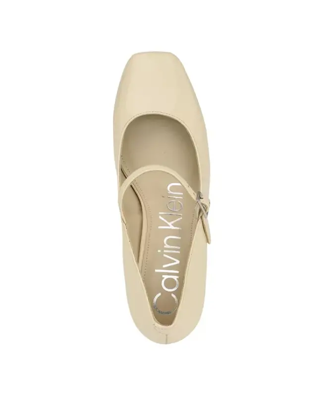 Women's Jatlee Mary Jane Square Toe Block Heel Mary Janes - 4
