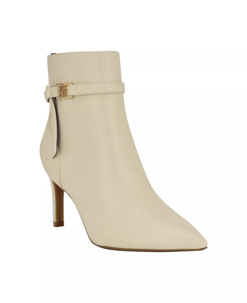 Women's Jorine Pointed Toe Dress Booties Ivory - 1