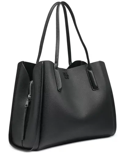 Women's Josie Large Tote Bag-Black/black - 5