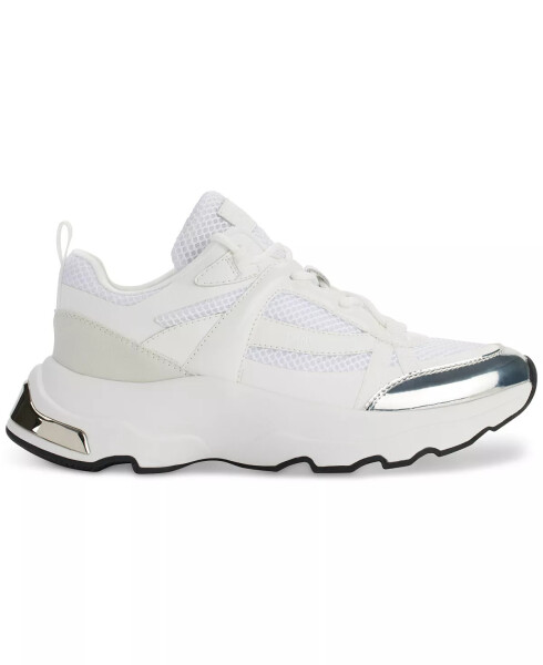 Women's Juna Lace-Up Running Sneakers Bright White - 2