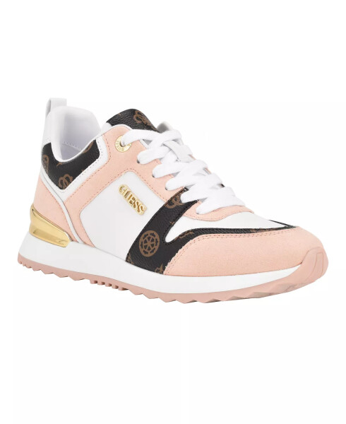 Women's Kadlin Logo Detailed Retro Jogger Sneakers White Logo Multi - 6