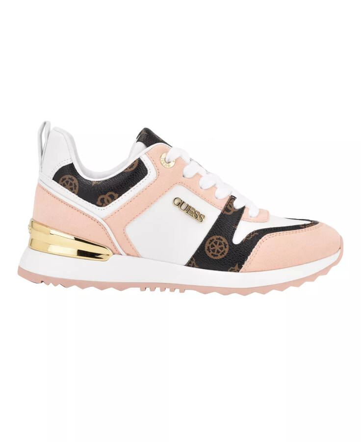 Women's Kadlin Logo Detailed Retro Jogger Sneakers White Logo Multi - 7