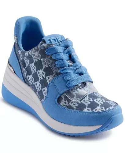 Women's Kamay Lace-Up Wedge Sneakers 