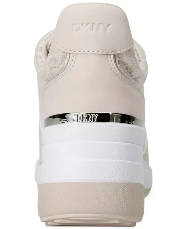 Women's Kamay Lace-Up Wedge Sneakers - Hemp - 3