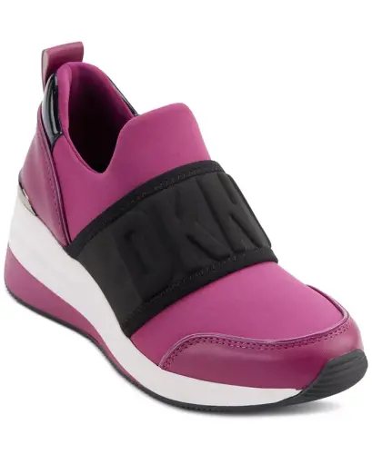 Women's Kamryn Slip-On Logo Wedge Sneakers - 1