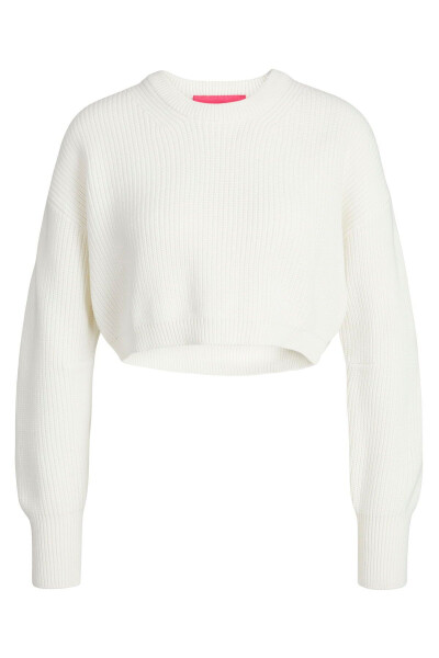 Women's Knit Crop Sweater - Carlota - 1