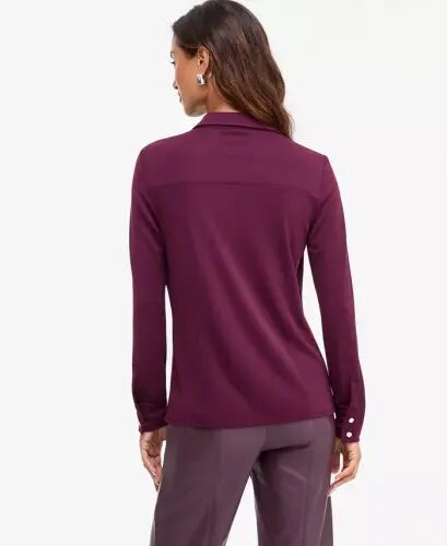 Women's Knit Utility Shirt, Exclusively at Modazone - Berry Wine - I.N.C. INTERNATIONAL CONCEPTS (1)