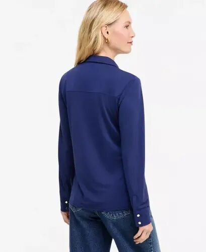 Women's Knit Utility Shirt, Exclusively at Modazone - Indigo Night - I.N.C. INTERNATIONAL CONCEPTS (1)