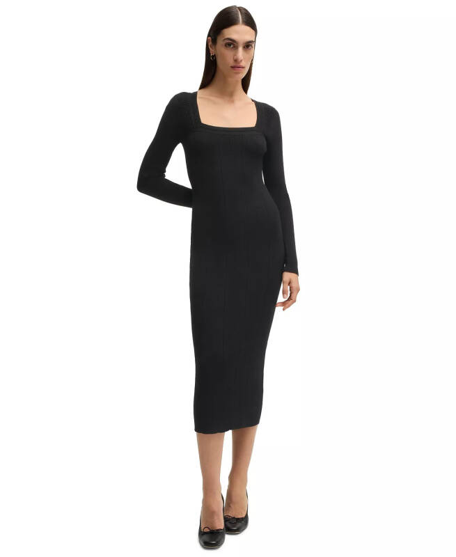 Women's Knitted Relaxed-Fit Dress - 2