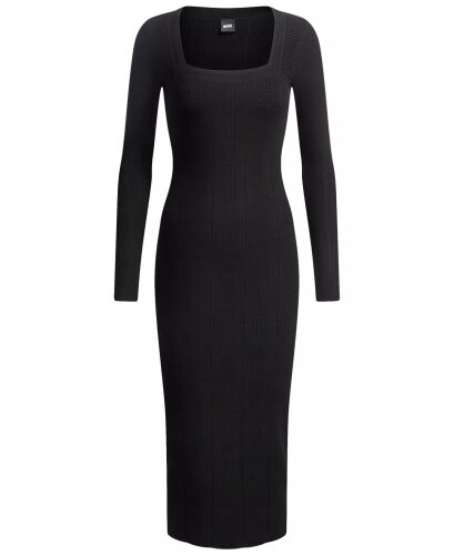 Women's Knitted Relaxed-Fit Dress - 3