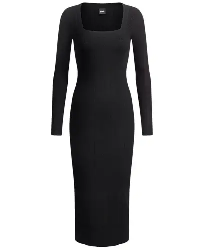 Women's Knitted Relaxed-Fit Dress - 3