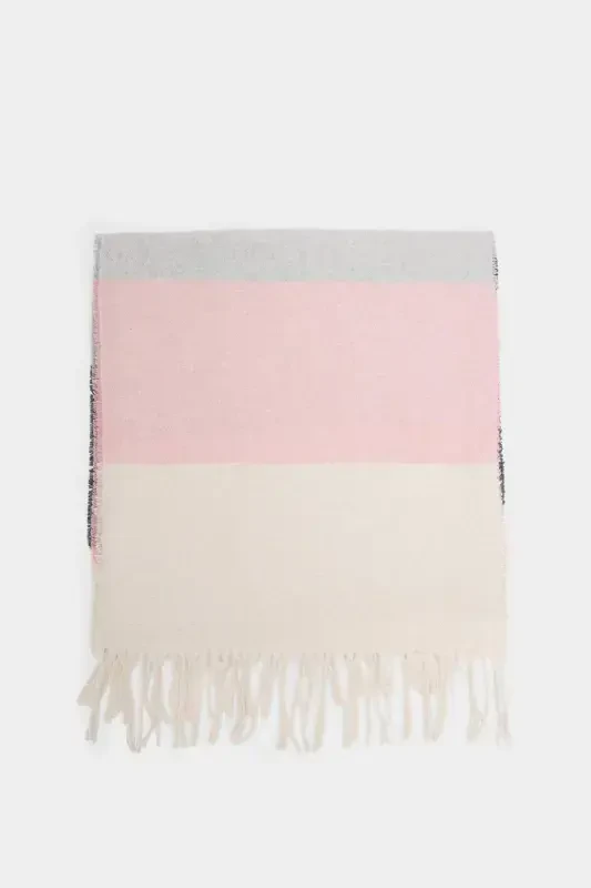 Women's Knitted Scarf R7284az23wn - 2