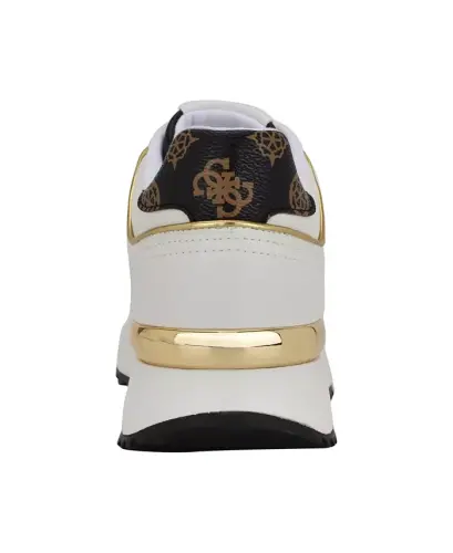 Women's Koyaa Quattro G Logo Retro Jogger Sneakers-White/Black Multi - 3