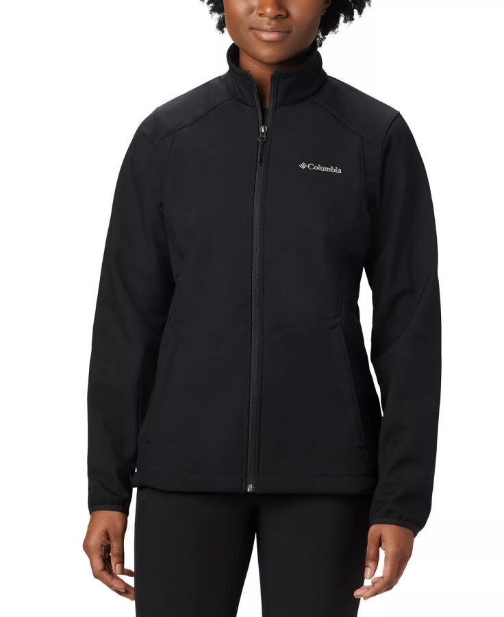 Women's Kruser Ridge II Soft-Shell Water-Resistant Jacket Black - 1