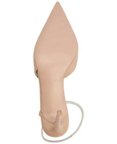 Women's Kymmberly Strappy Pointed-Toe Pumps-Cream - 5