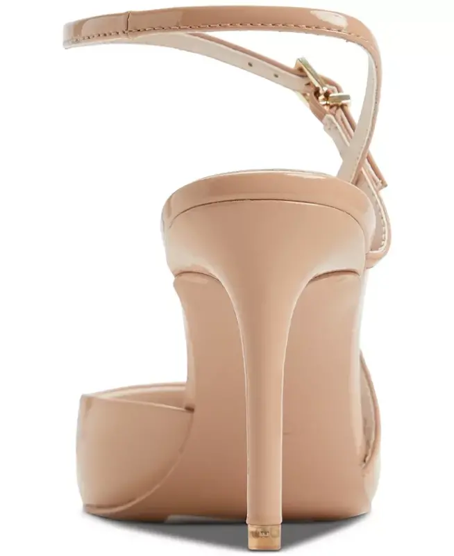 Women's Kymmberly Strappy Pointed-Toe Pumps-Cream - 3