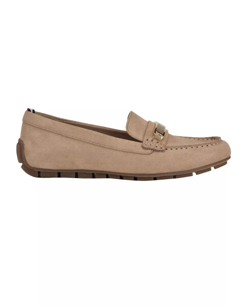 Women's Kyria Flat Ornamented Driving Mocs Light Natural - 2