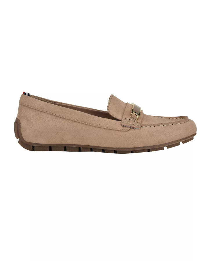 Women's Kyria Flat Ornamented Driving Mocs Light Natural - 2