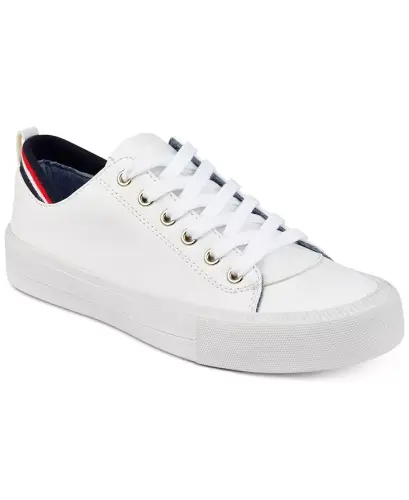 Women's Lace up Two Sneakers - 1