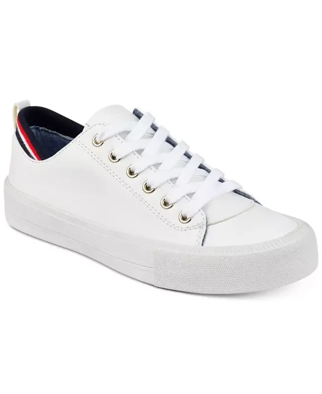 Women's Lace up Two Sneakers - TOMMY HILFIGER
