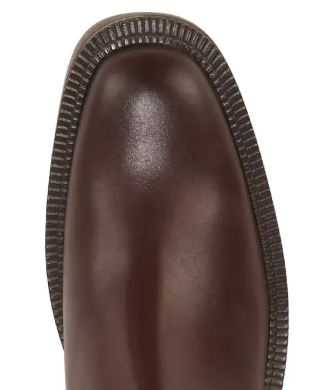 Women's Laguna Lug-Sole Chelsea Booties - Chestnut Leather - 4