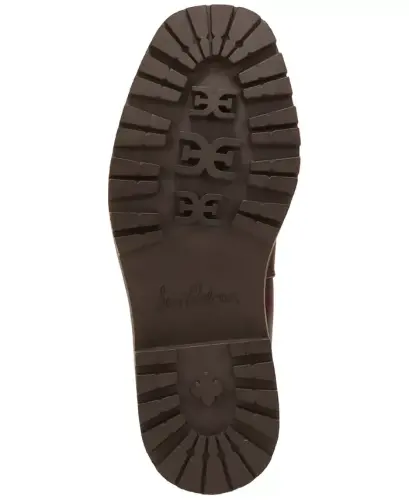 Women's Laguna Lug-Sole Chelsea Booties - Chestnut Leather - 5
