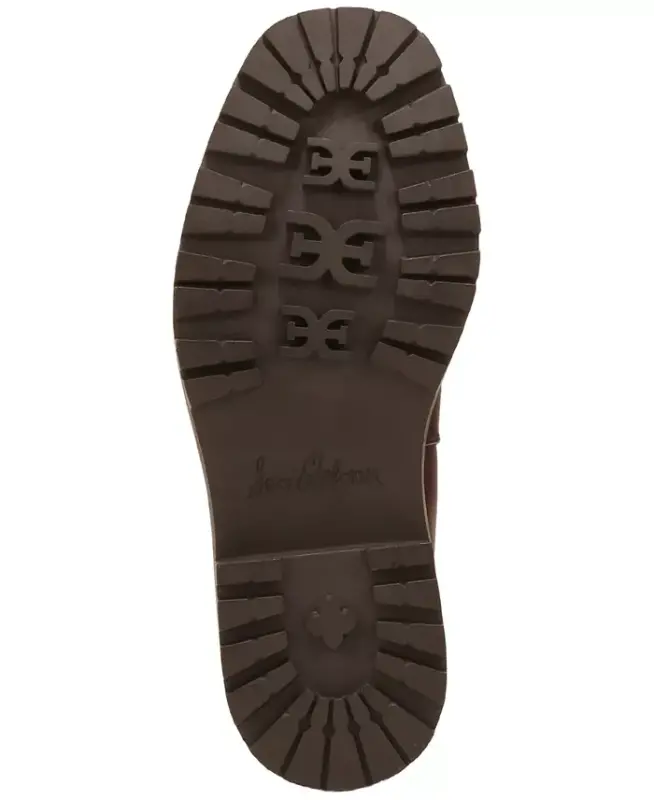 Women's Laguna Lug-Sole Chelsea Booties - Chestnut Leather - 5