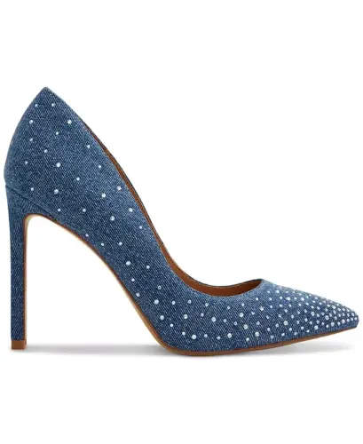 Women's Lala Pointed Toe Pumps - Dark Denim/Rhinestone - ALDO (1)