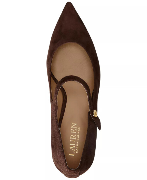 Women's Lanette Mary Jane Pumps Chestnut Brown - 4