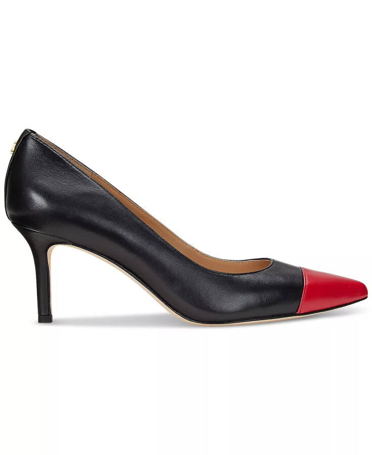 Women's Lanette Pointed Toe Pumps Black, Festive Red - 2