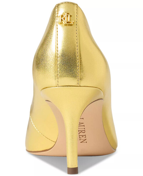 Women's Lanette Pointed Toe Pumps Modern Gold - 3