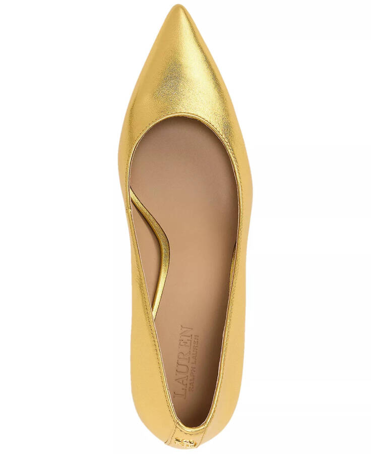 Women's Lanette Pointed Toe Pumps Modern Gold - 4