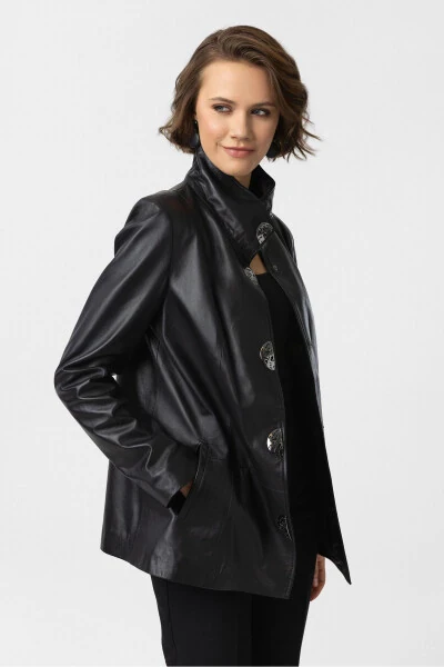 Women's leather jacket - DERIDERIM