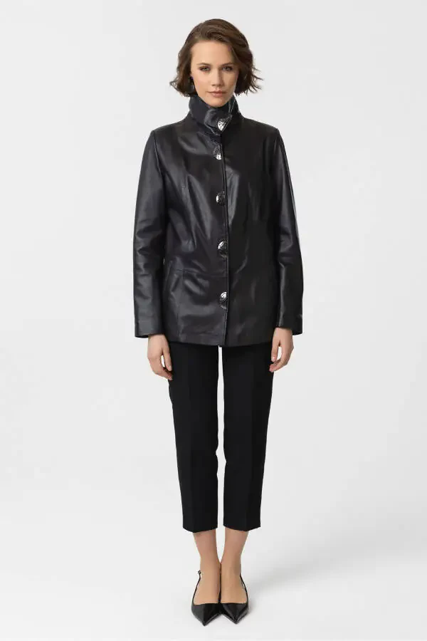 Women's leather jacket - 3