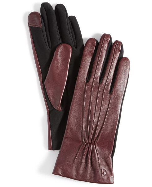 Women's Leather Points Stretch Gloves Pinot - 1