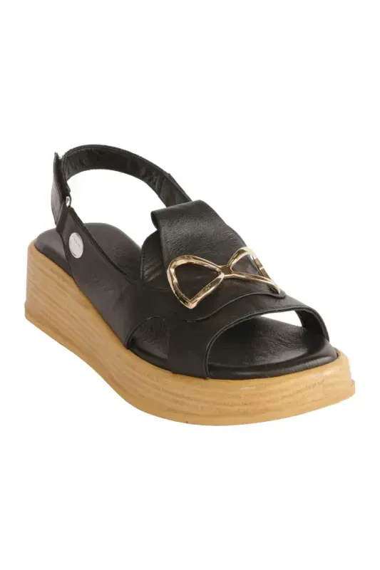Women's Leather Sandals D25YS-2780-B - 3