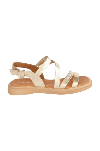 Women's Leather Sandals D25YS-5005-B - MAMMAMIA (1)