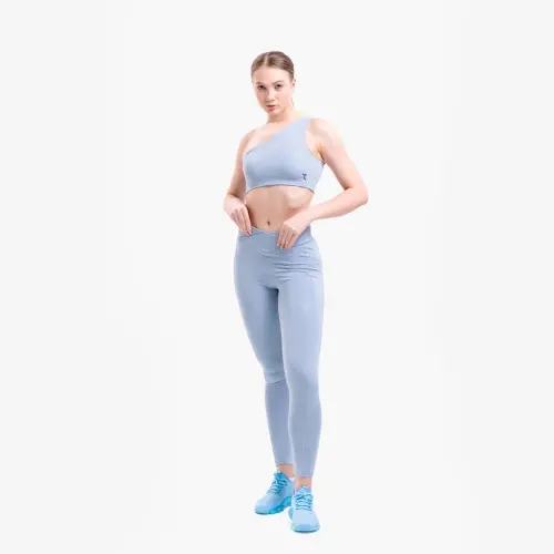 Women’s Leggings - BLUE - 1