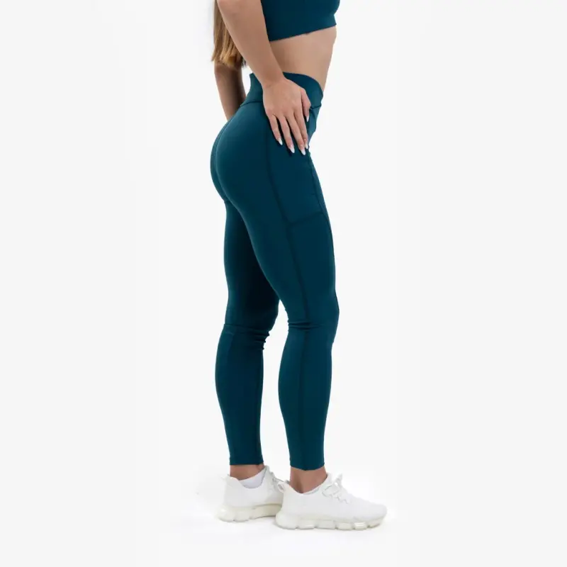 Women’s Leggings - PETROL - 4